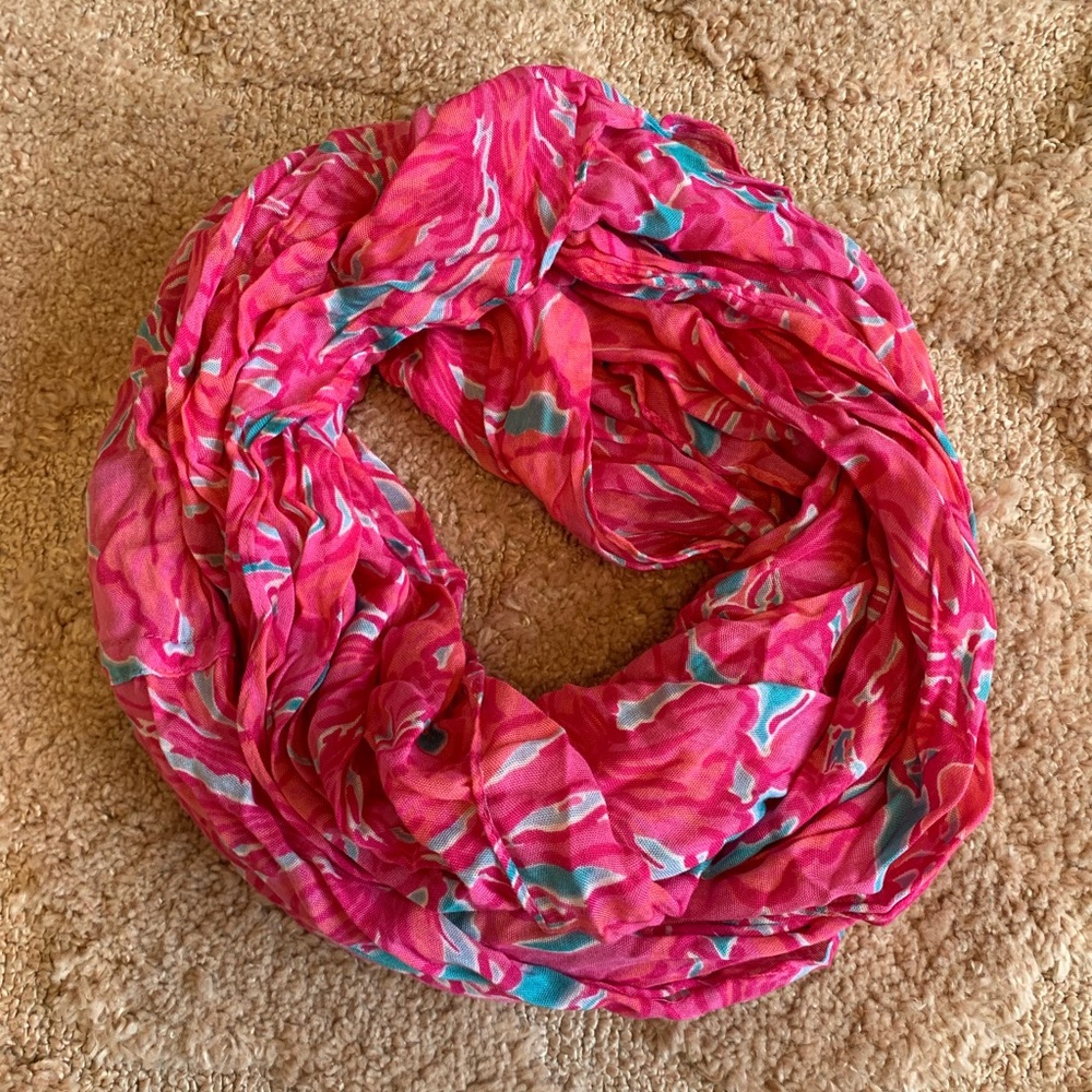 Lilly Pulitzer infinity scarf